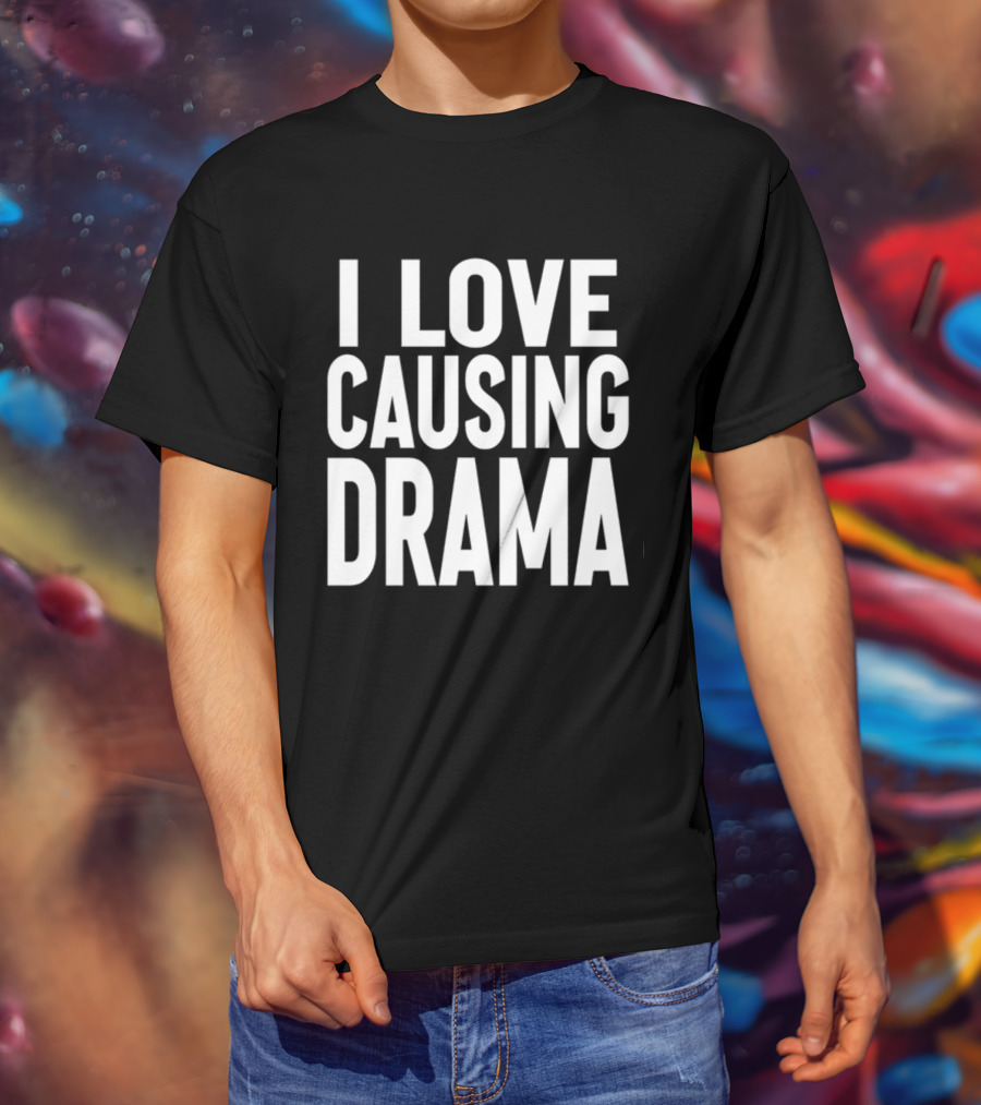 Jaded London I Love Causing Drama T-Shirt