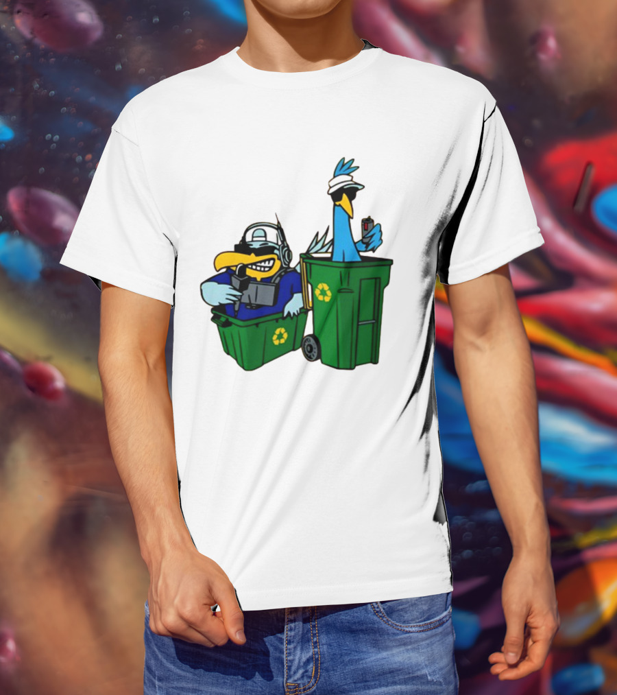 Fairwayjockey Birdie Juice The People’S Birdies Golf Duo Recycling Bins Image T-Shirt