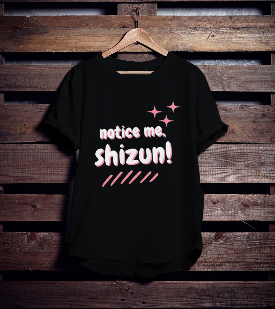 Notice Me Shizun Stars Pink Stripes T-Shirt