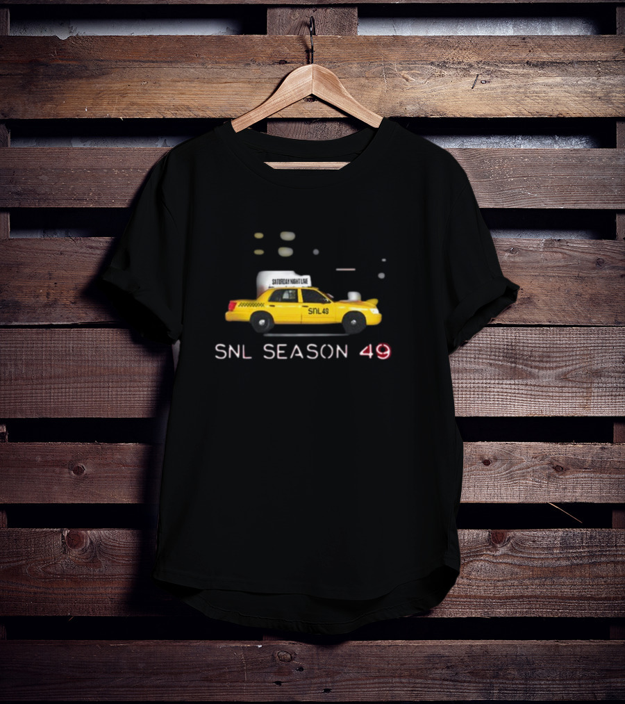 SNL Season 49 Saturday Night Live January 20 Taxi T-Shirt