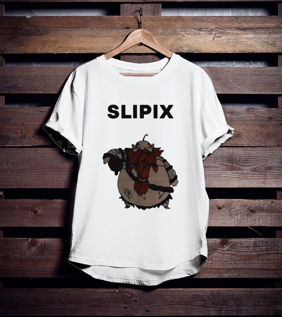 Slipix Tds Character Bold Bearded Figure T-Shirt