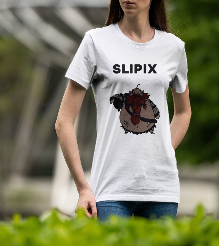 Slipix Tds Character Bold Bearded Figure T-Shirt