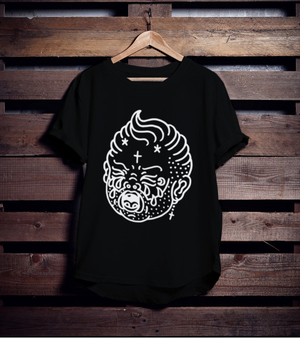Wade Macneil Crybaby Monochrome T-Shirt