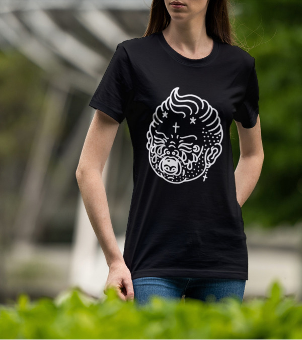 Wade Macneil Crybaby Monochrome T-Shirt