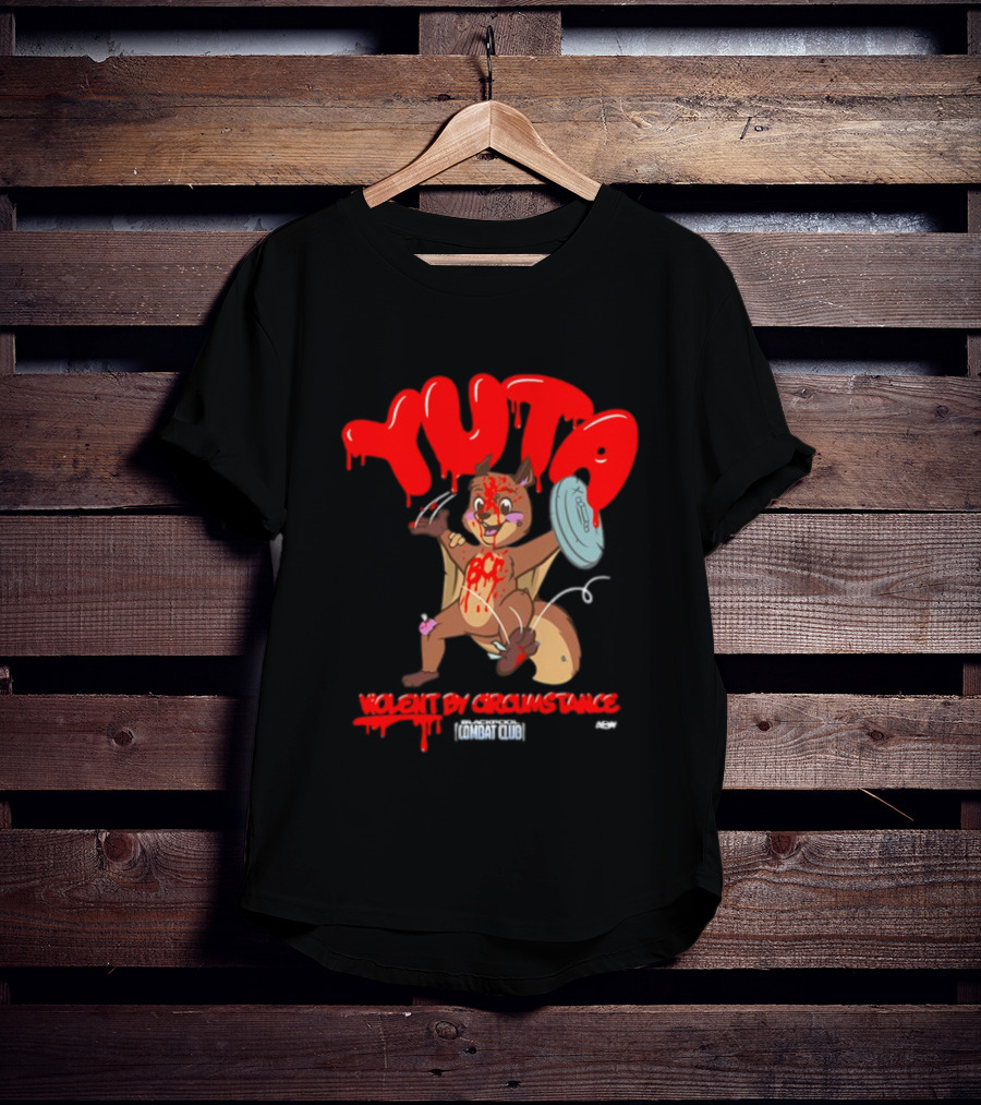 Yuta Violent By Circumstance BCC Combat Club Cartoon T-Shirt