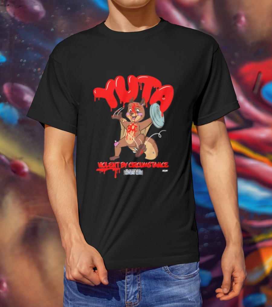 Yuta Violent By Circumstance BCC Combat Club Cartoon T-Shirt