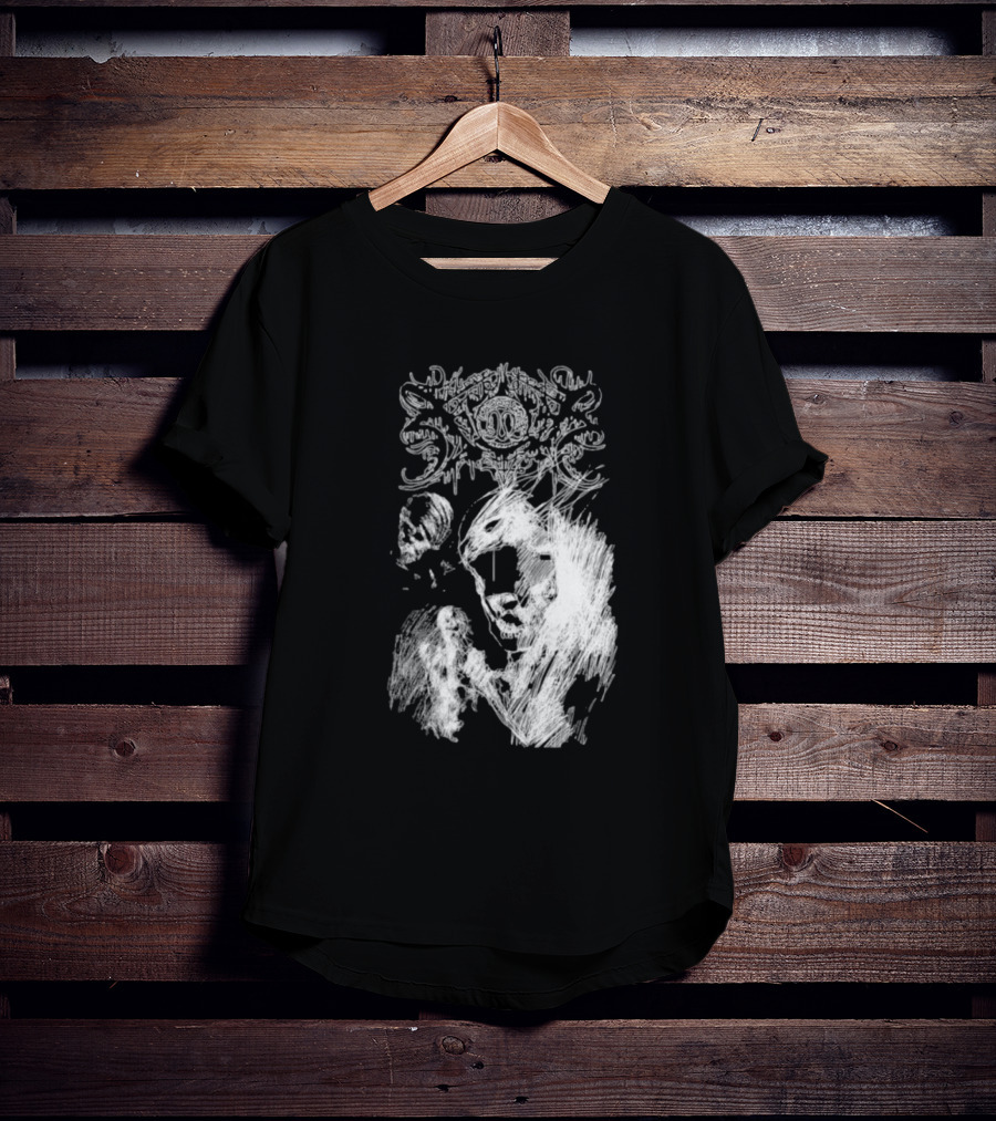Xasthur Morbid Sketches Abstract Dark T-Shirt
