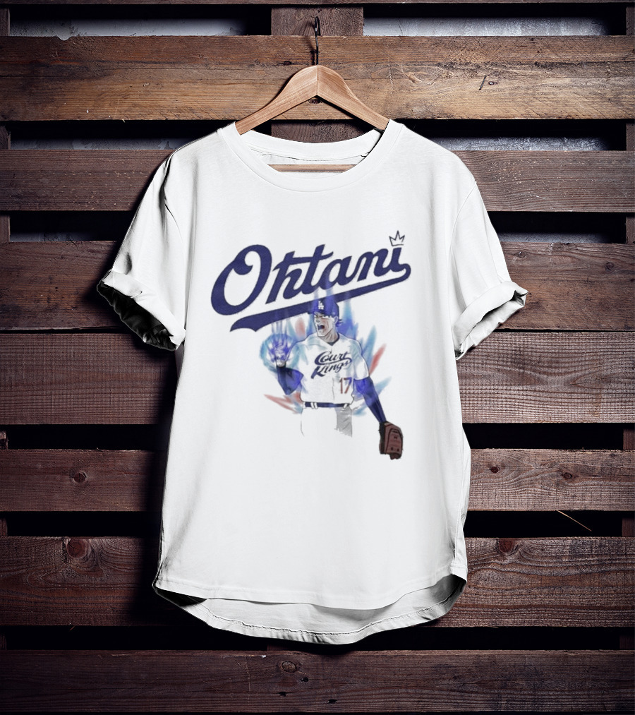 Los Angeles Dodgers Ohtani Court King Dragon Ball T-Shirt