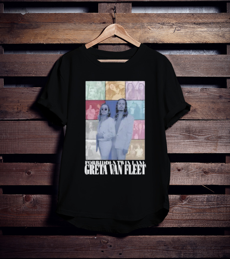 Forbidden Twin Lane Greta Van Fleet Sam And Jake Kiszka T-Shirt