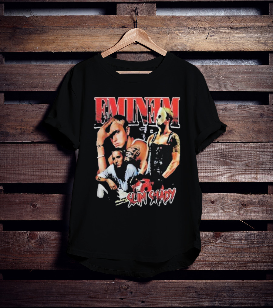 Eminem Slim Shady Show Eminem舒适 T-Shirt