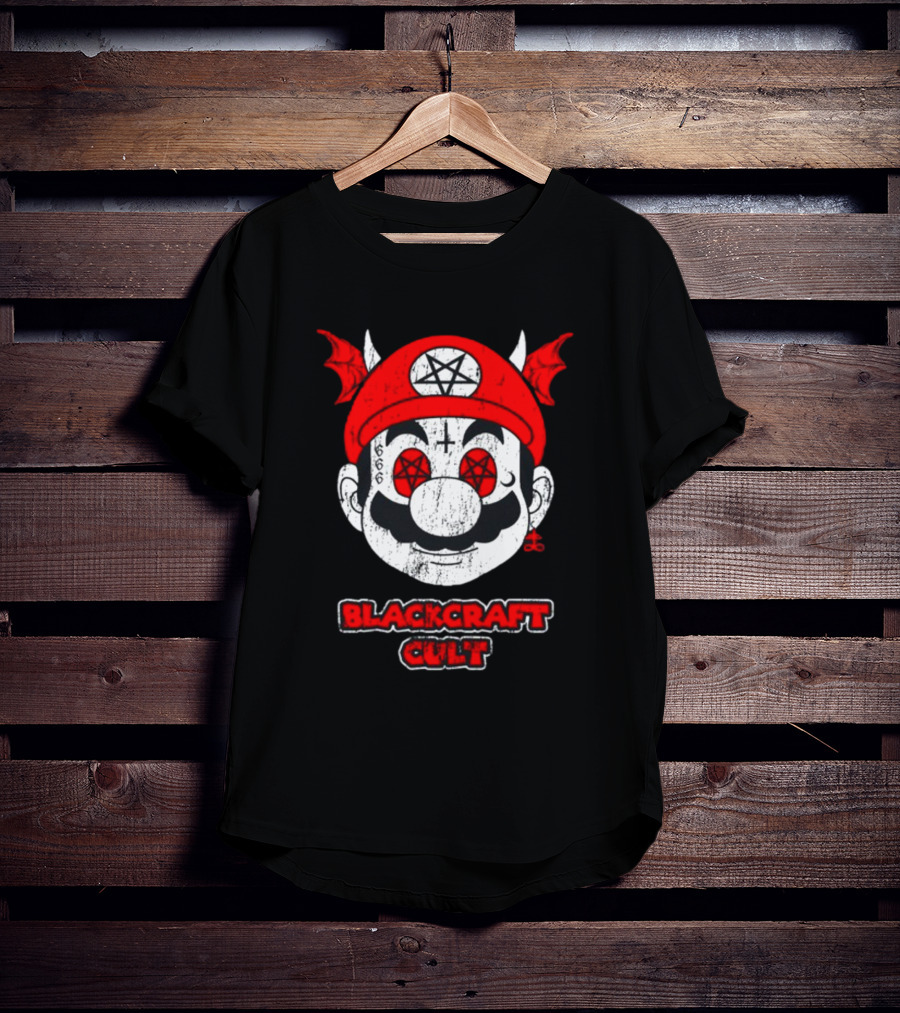 Blackcraft Cult It's A Me Satan Mario T-Shirt