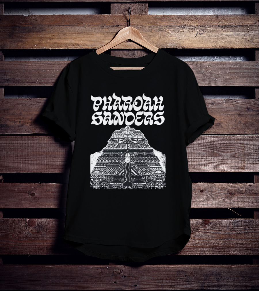 Pharoah Sanders Pyramid Artwork Psychedelic T-Shirt