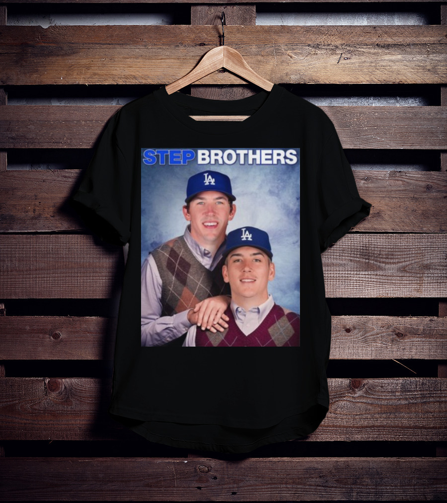 Bobby Miller Walker Buehler LA Step Brothers T-Shirt