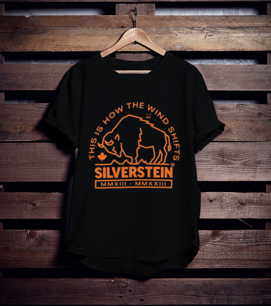 THIS IS HOW THE WIND SHIFTS SILVERSTEIN MMXIII - MMXXIII BUFFALO T-Shirt