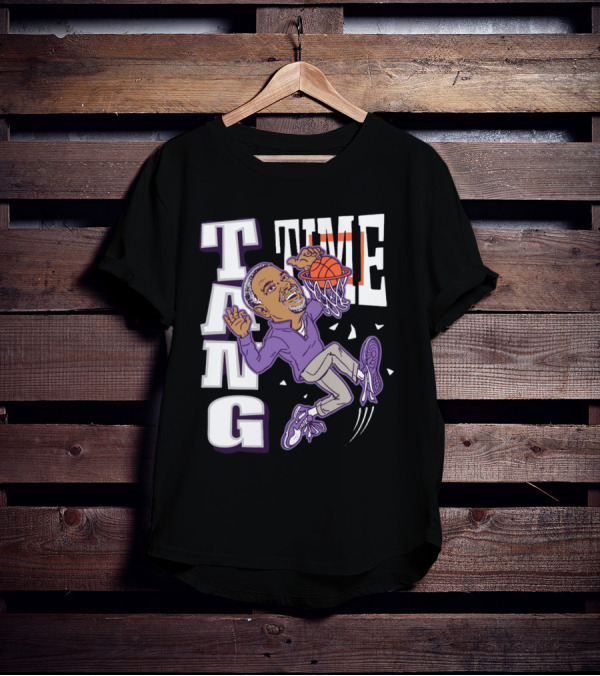 Charliehustle Tang Time Coach Jerome Basketball Slam Dunk T-Shirt