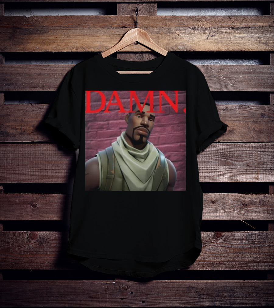 Rroguethreads Kendrick Lamar Spitfire Damn Brick Wall Character T-Shirt