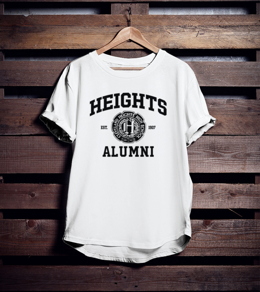 Heights Alumni Cleveland Heights High School Est. 1907 Jason And Travis T-Shirt