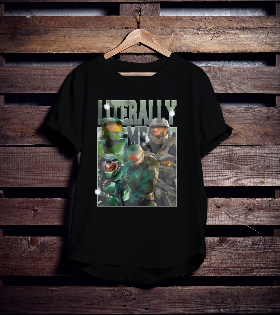 Literally Me Master Chief Halo Sigma T-Shirt