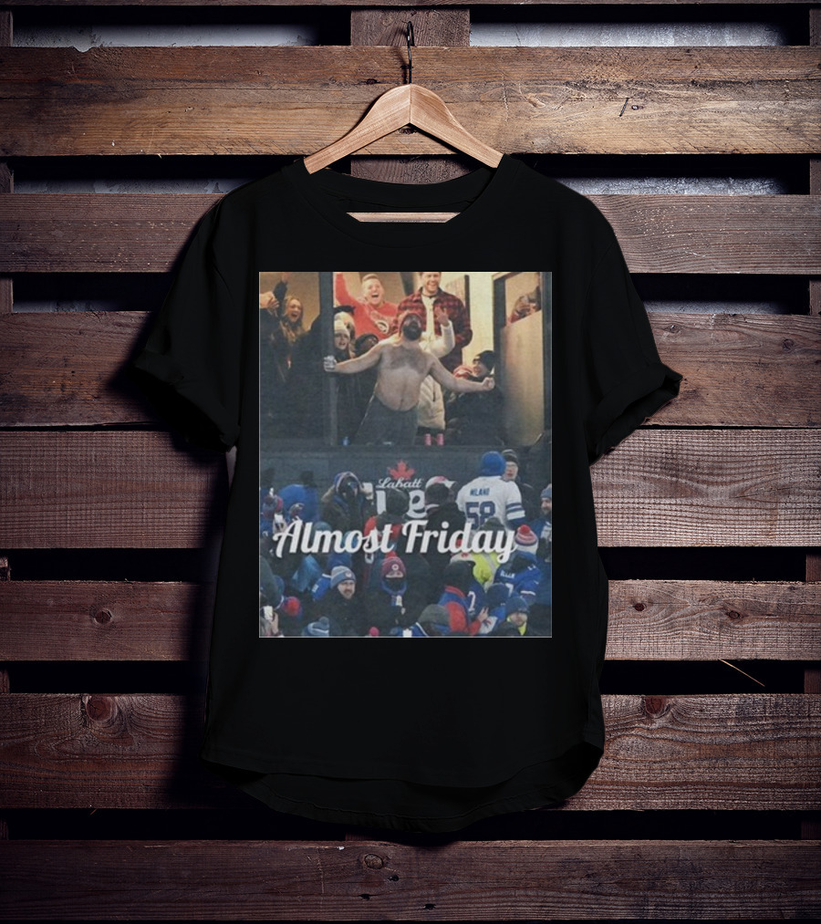 Almost Friday Kelce Labatt Beer Football T-Shirt