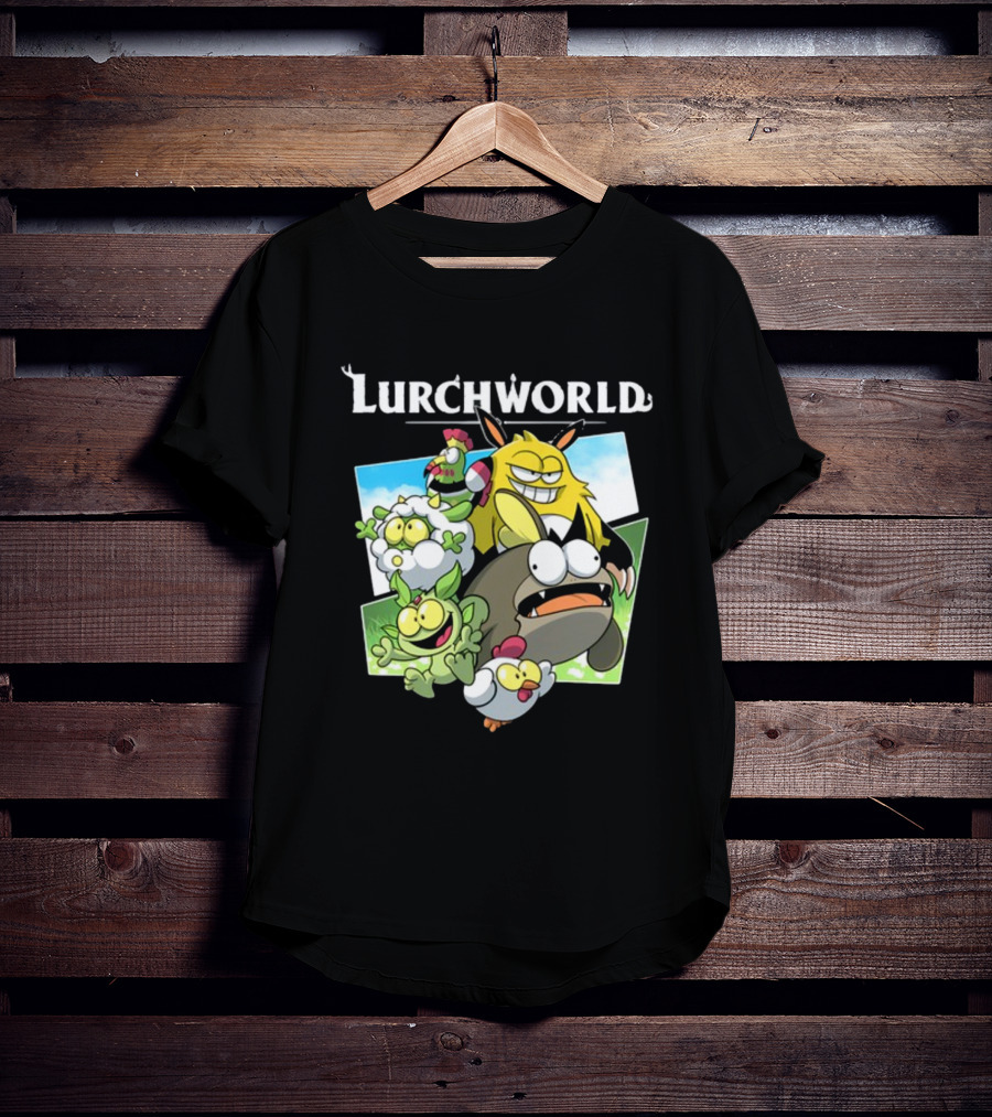Lurchworld Grnk.Shop Characters Adventure T-Shirt