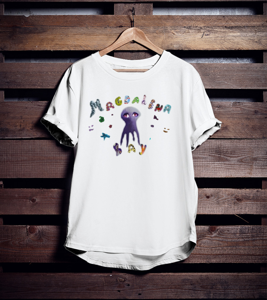 Magdalena Bay Creature Threefourco Alien Text T-Shirt
