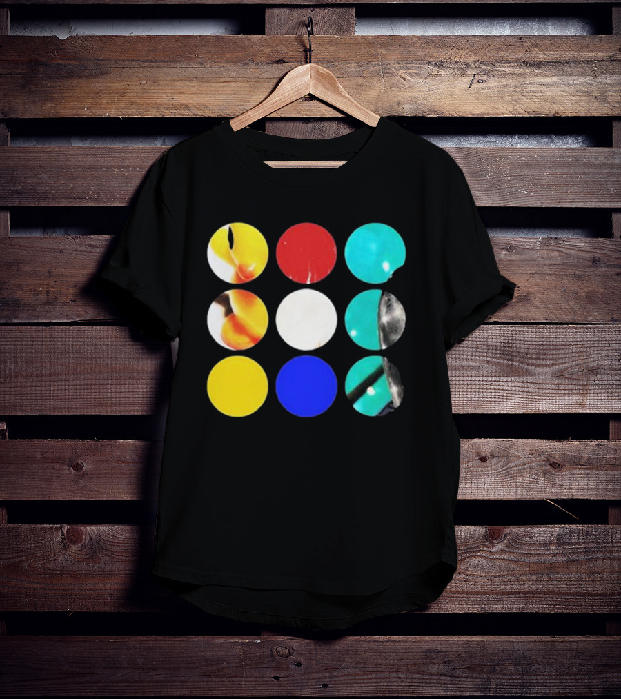 Fleshwater Sounds Of Grieving Circles Color Palette T-Shirt
