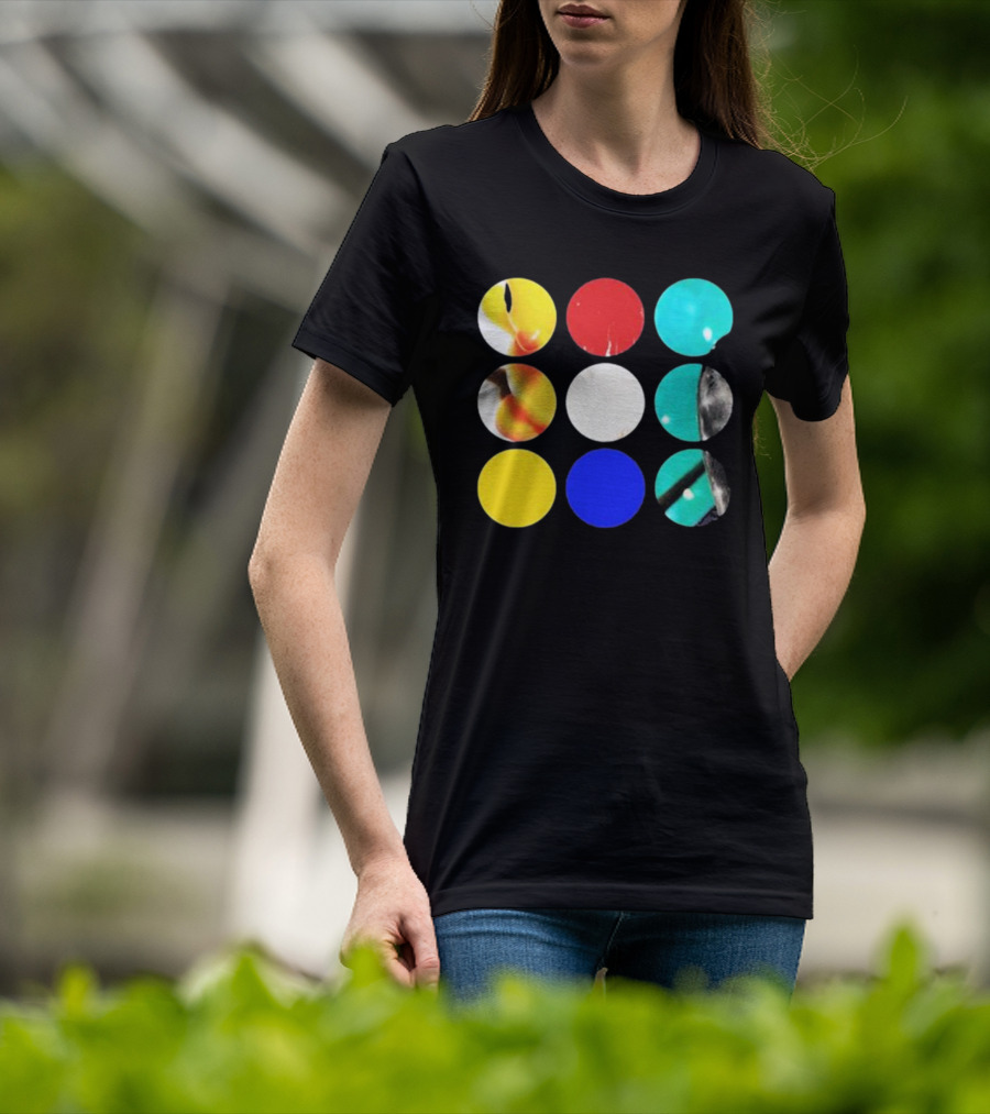 Fleshwater Sounds Of Grieving Circles Color Palette T-Shirt