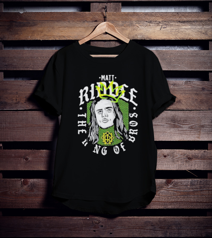 Matt Riddle The King Of Bros Crown T-Shirt