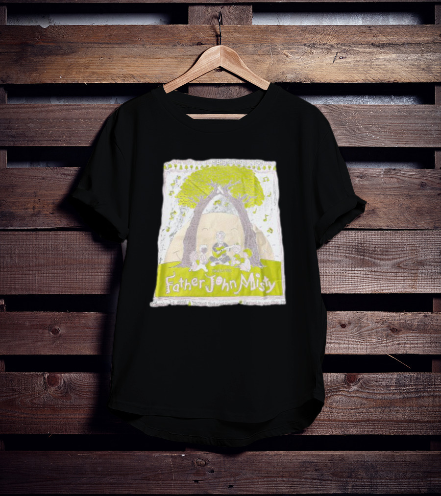 Father John Misty In Concert Under The Trees For Big Sur Park School Benefit T-Shirt