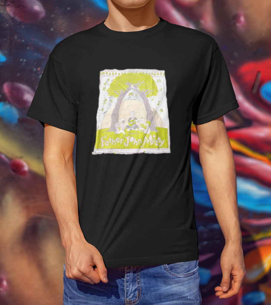 Father John Misty In Concert Under The Trees For Big Sur Park School Benefit T-Shirt