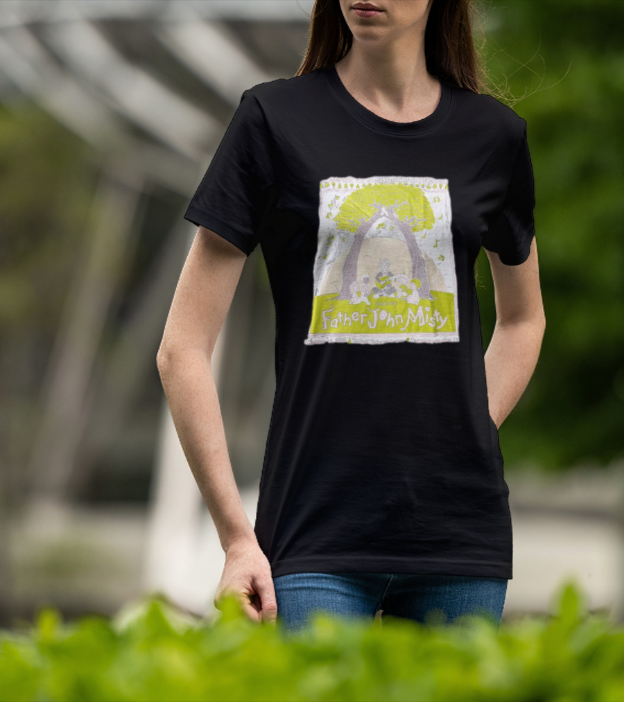 Father John Misty In Concert Under The Trees For Big Sur Park School Benefit T-Shirt