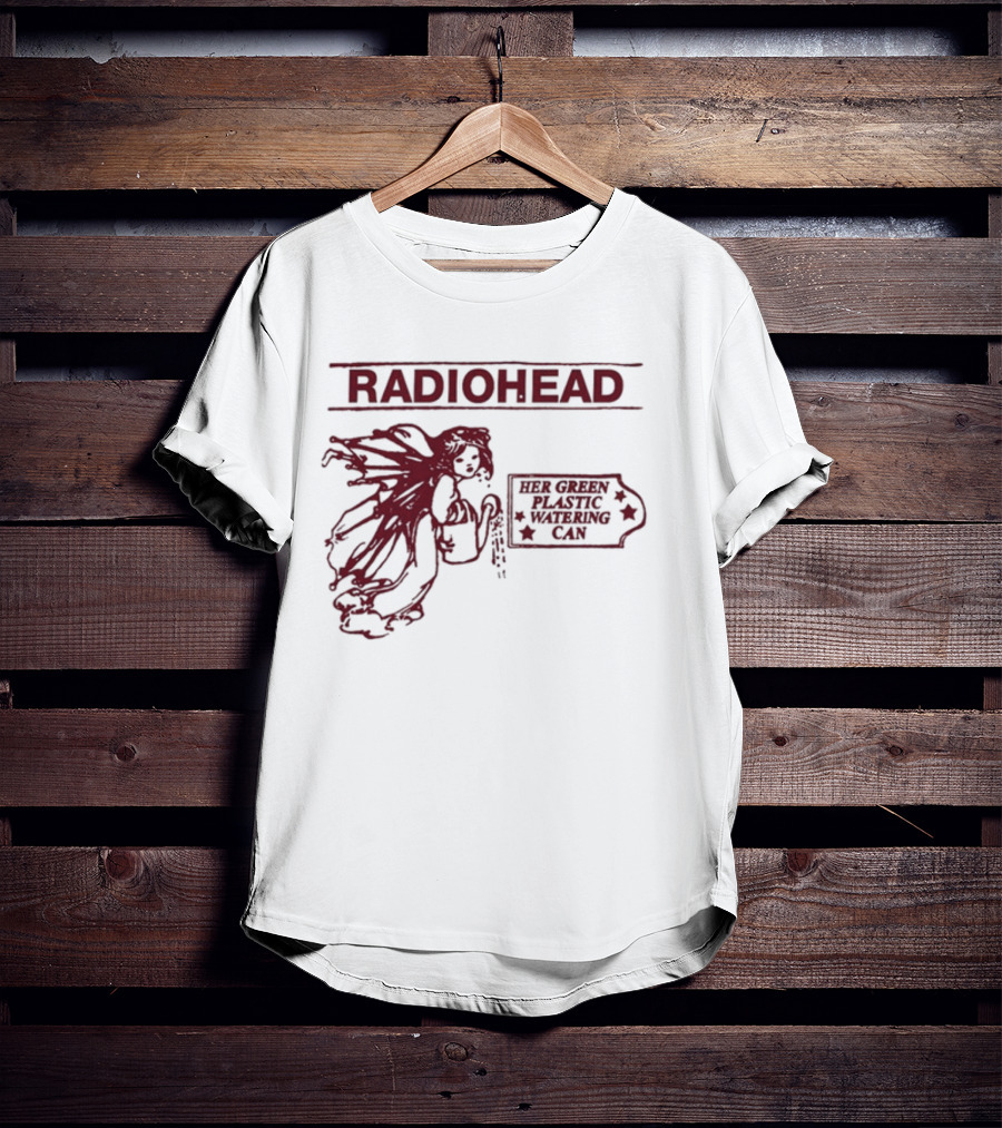 Radiohead Her Green Plastic Watering Can T-Shirt