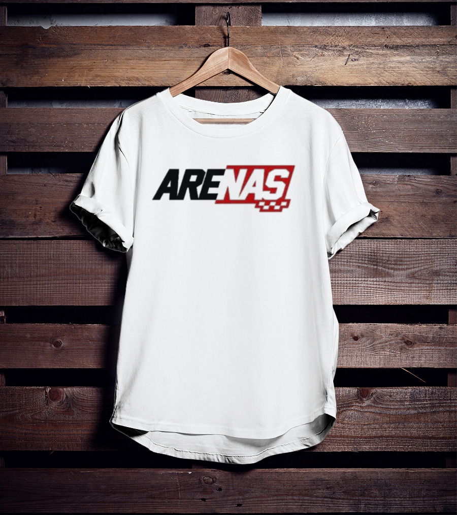 ARENAS Racing Team Motorsport Checkered Flag T-Shirt