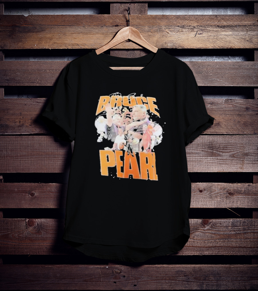 Bruce Pearl Auburn Coach Dynamic Basketball Collage T-Shirt