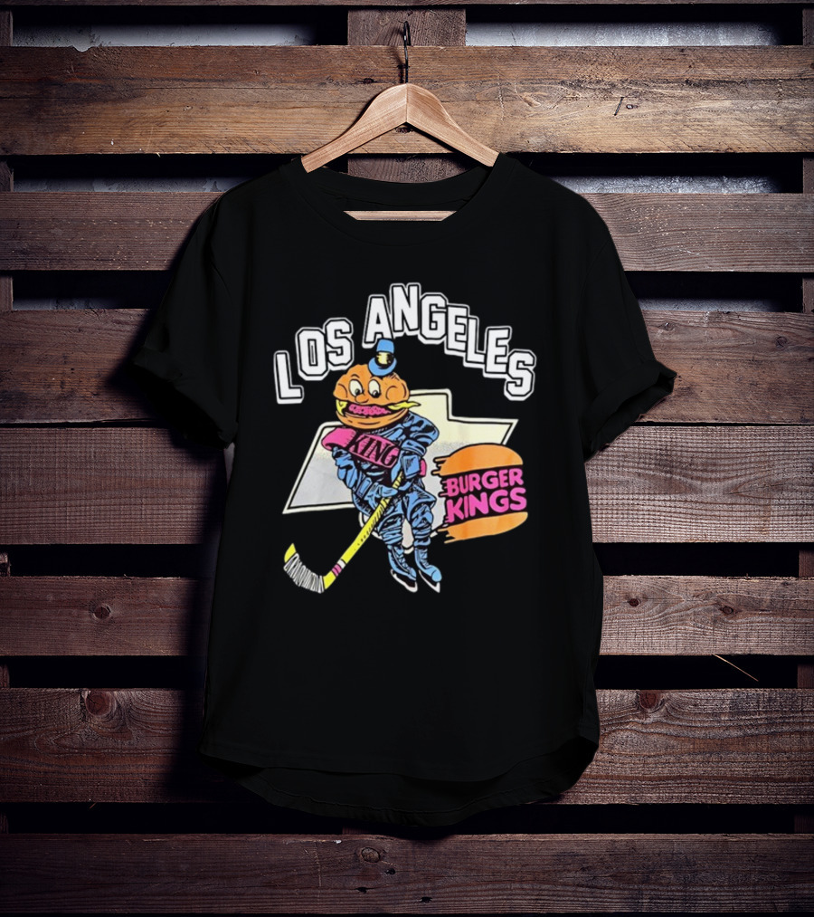 Los Angeles Burger Kings Hockey Character T-Shirt