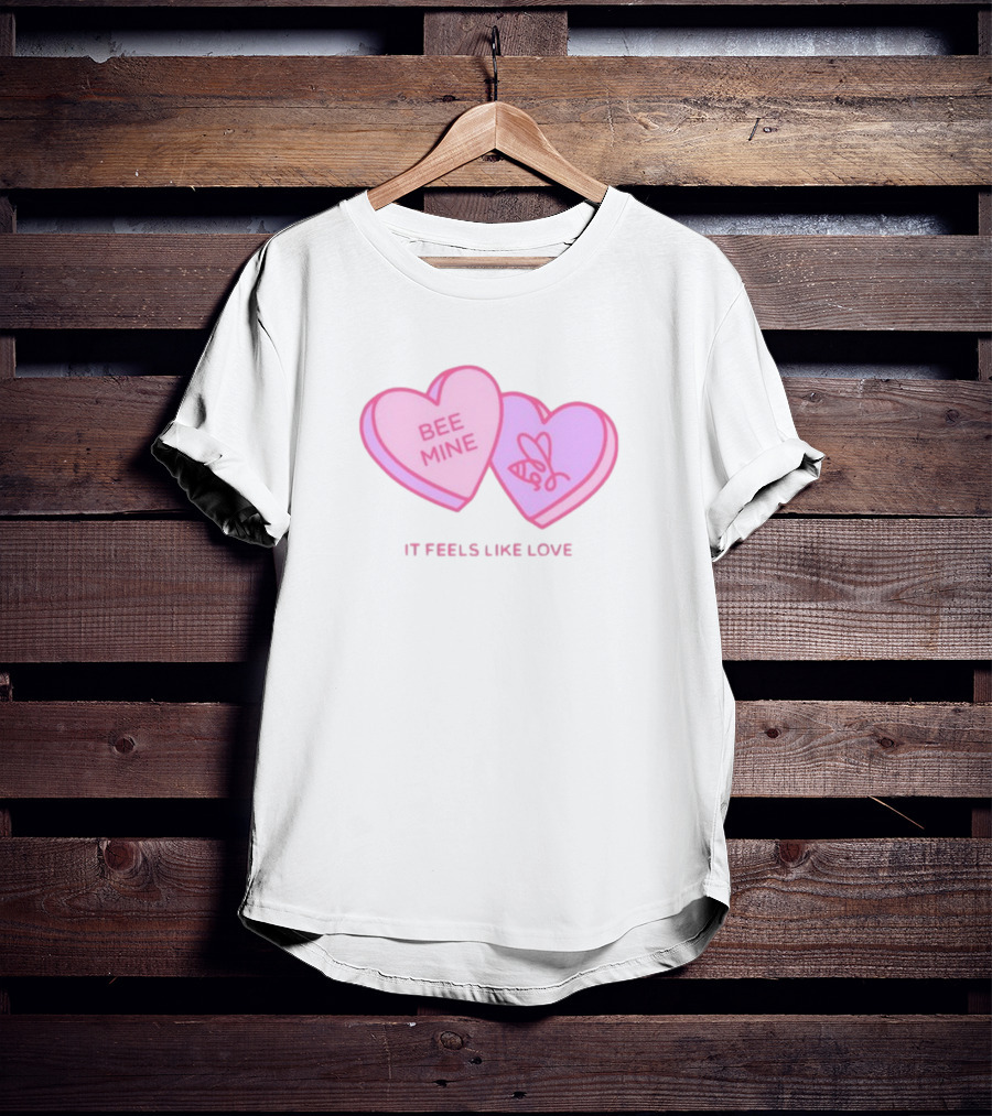 Bee Mine Heart It Feels Like Love T-Shirt