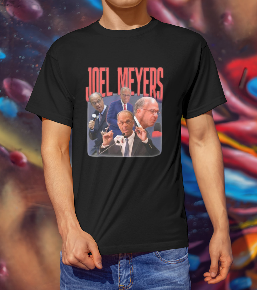 Joel Meyers NBA Announcer Speaker Broadcaster Compilation T-Shirt