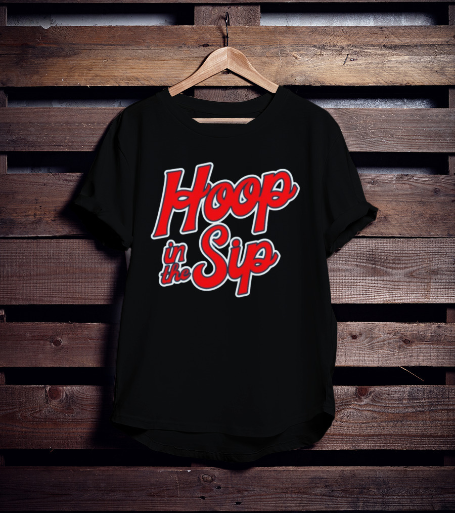 Collegecornerstore Hoop In The Sip T-Shirt