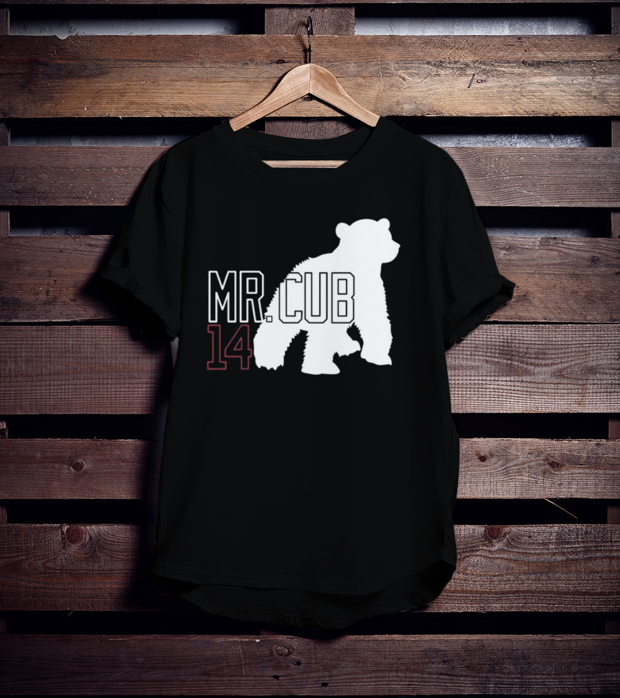 Mr. Cub 14 Silhouette Bear T-Shirt