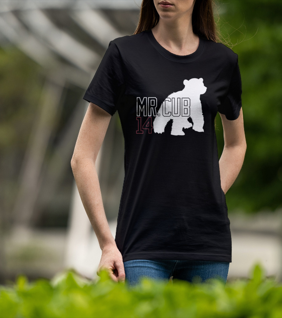 Mr. Cub 14 Silhouette Bear T-Shirt