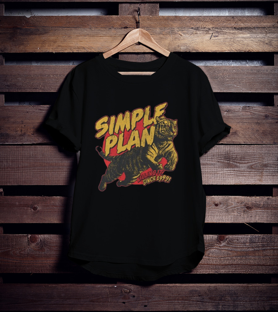 Simple Plan Killing It Since 1999 Tiger T-Shirt