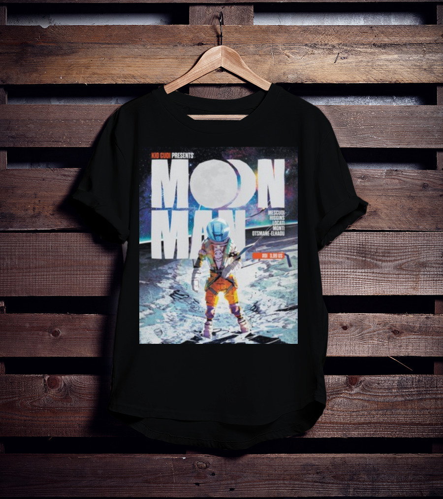 Kid Cudi Presents Moon Man Mescudi Riggins Dot Da Genius Monti Otsmane-Elhaou T-Shirt