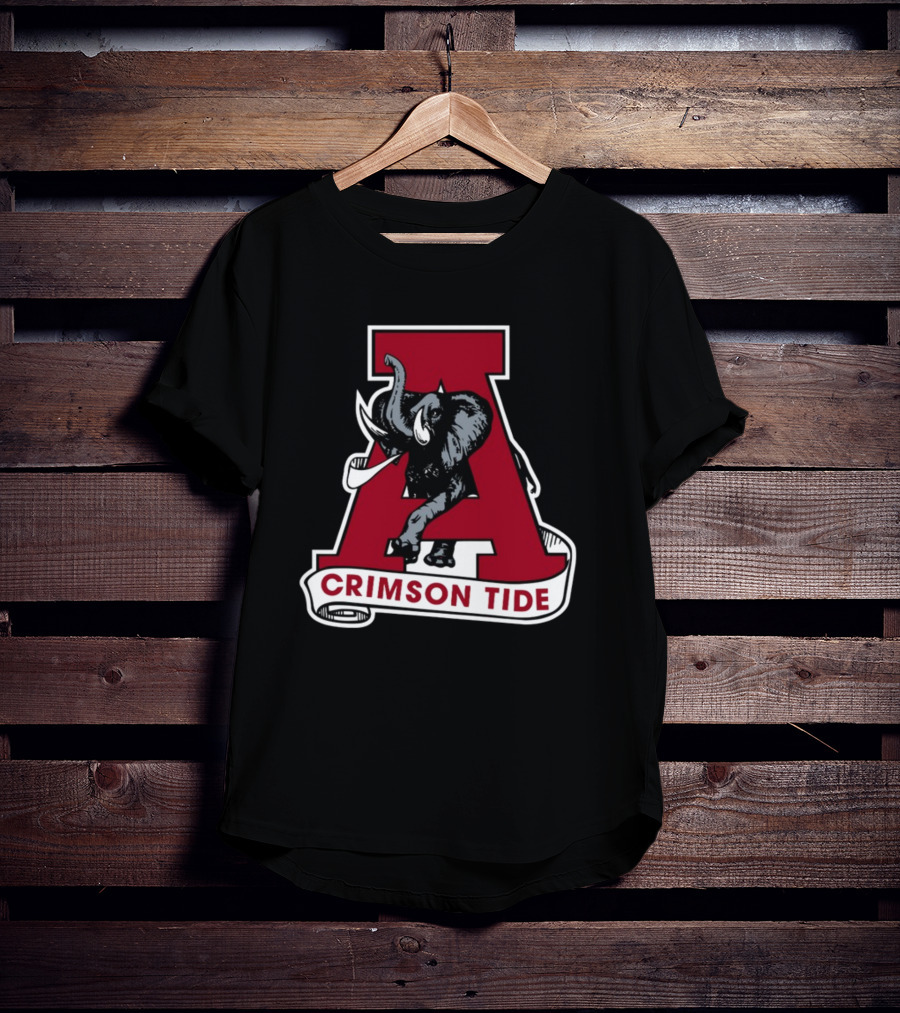 Jerret Mcelwain Alabama Crimson Tide Elephant T-Shirt