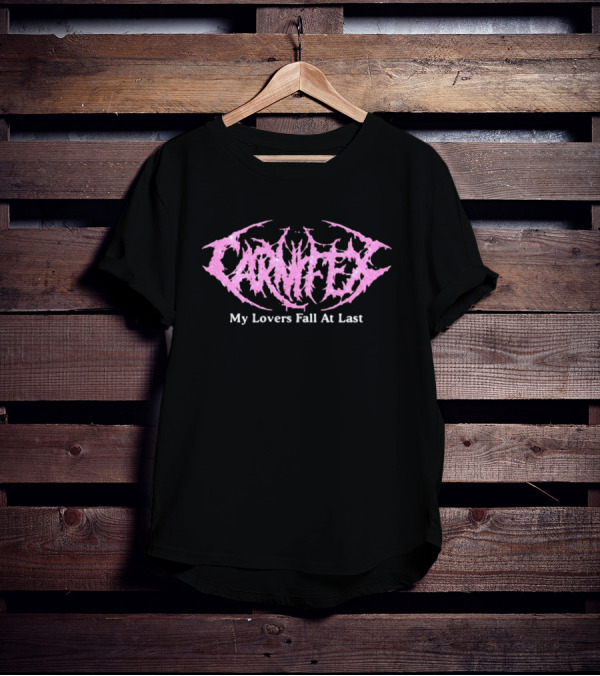Carnifex My Lovers Fall At Last Pink T-Shirt