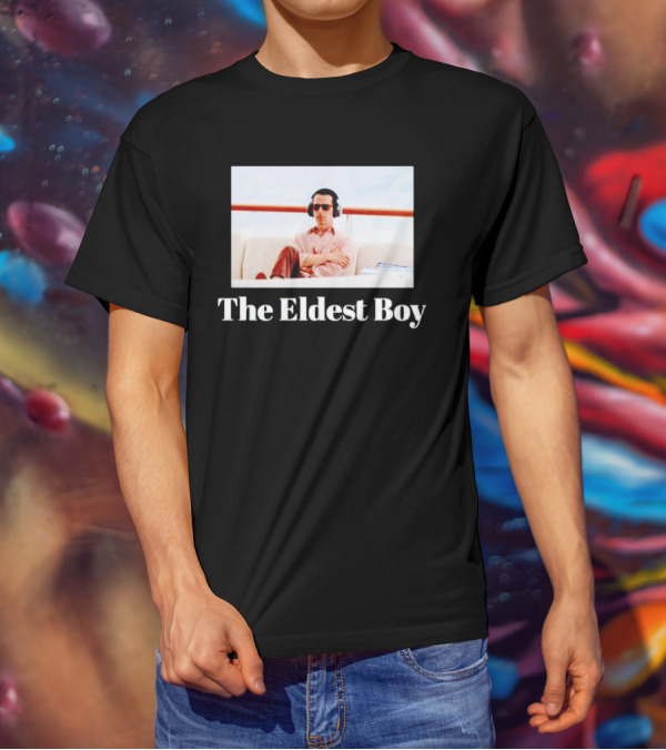 The Eldest Boy Headphones Sunglasses Relaxed Vibe T-Shirt