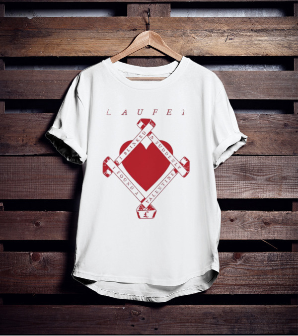Laufey I Blinked And Suddenly I Found A Valentine Red Heart T-Shirt