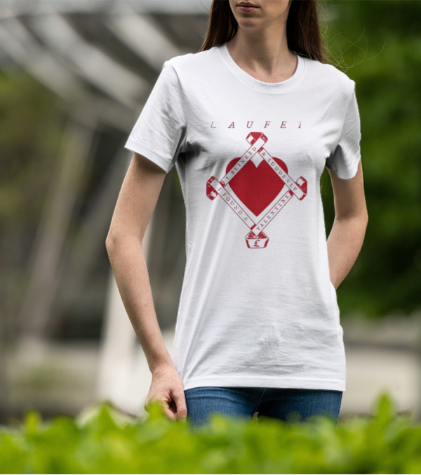 Laufey I Blinked And Suddenly I Found A Valentine Red Heart T-Shirt