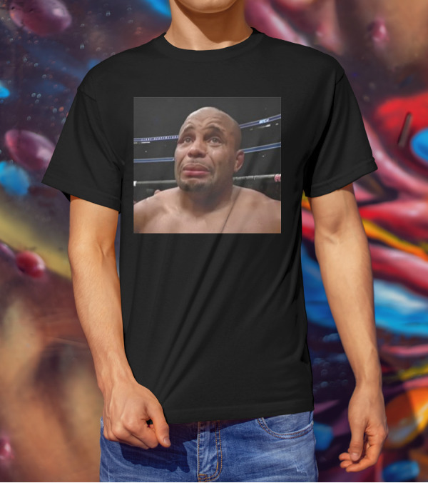 Crying DC Jon Jones Meme Reaction UFC Fight Face T-Shirt