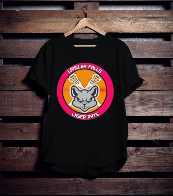 Langley Falls Laser Rats Lacrosse Team T-Shirt