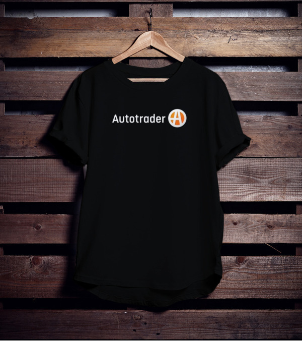 Autotrader Logo With Orange And White T-Shirt